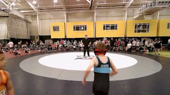 52 lbs Semifinal - Dominck Cerrato, The Hunt Wrestling Club vs Jack Sanders, Mat Assassins Black