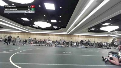 130 lbs Round Of 16 - Jaslynn Soto, El Rancho HS vs Kaiya Maggini, USA Gold
