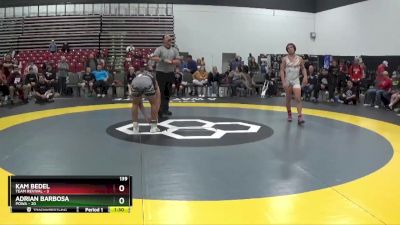 139 lbs Placement Matches (8 Team) - Kam Bedel, Team Revival vs Adrian Barbosa, POWA