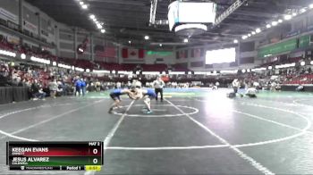 160 lbs Cons. Semi - Keegan Evans, Emmett vs Jesus Alvarez, Caldwell