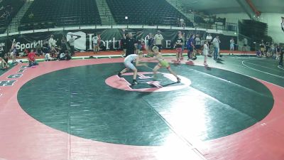 92 lbs Champ. Round 4 - Cade Mueller, Idaho vs Jesse Guest, Idaho