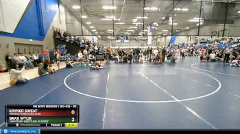 92 lbs Cons. Round 4 - Kayner Sweat, Wasatch Wrestling Club vs Brax Wylie, Sanderson Wrestling Academy