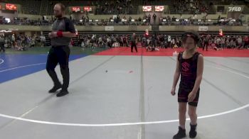 55 lbs Champ. Round 1 - Hani Valentine, Weigh-In Club vs Scarlett Wied, Oak Creek Attack