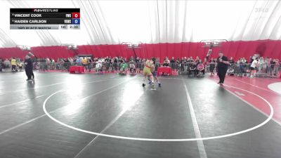 175 lbs 3rd Place Match - Vincent Cook, Freedom Wrestling Club vs Haiden Carlson, Valley Elite Wrestling Club