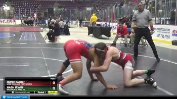 172 lbs Cons. Semi - Nash Irwin, Bellefonte Area Hs vs Ronin Gault, Lake Highland Prep School