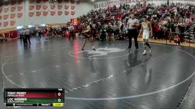 106 lbs Quarterfinal - Loc Webber, Dublin Coffman vs Tony Perry, Massillon Perry