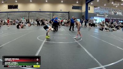 92 lbs Round 6 (8 Team) - Abram McCall, Full Circle vs Gavin Lovell, Mat Assassins Red