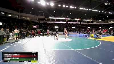 190 lbs Quarterfinal - Luke Lisherness, White River vs Eli Davis-Rudin, Ingraham