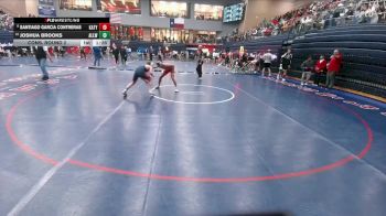 132 lbs Cons. Round 2 - Joshua Brooks, Allen White vs Santiago Garcia Contreras, Katy