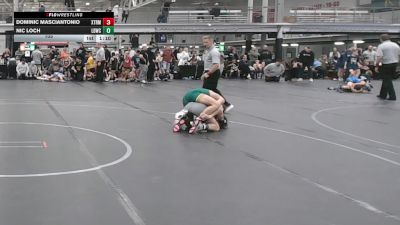 105 lbs Round 3 (4 Team) - Nic Loch, Lions Den WC vs Dominic Masciantonio, Xtreme Team