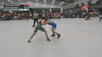 157 lbs Cons. Rd Of 16 - Limoni Matakaiongo, Canyon View vs Gavin Woodmancy, ISI Wrestling Club