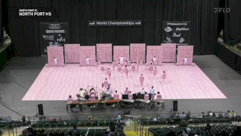North Port HS "North Port FL" at 2025 WGI Percussion/Winds World Championships