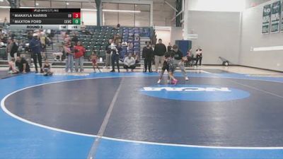 52/56 Round 3 - Makayla Harris, Beaver Bobcats vs Maxton Ford, Eagles Nest