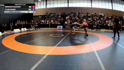 70kg Cons. Round 1 - Brendan Maguire, Dinos Wrestling Club vs Tyler Barry, Guelph Wrestling Club