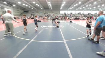 85 lbs Rr Rnd 1 - Mateo Montanaro, Mat Assassins White vs Isaiah Mowrey, Buffalo Valley Wrestling Club - Black