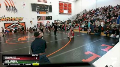 70 lbs Champ. Round 1 - Jake Nelson, Cody Wrestling Club vs Ethan Reed, Riverton USA Wrestling