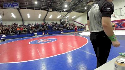 180 lbs Consi Of 4 - Kaidence Boswell, Warner vs Brekken Youngberg, Broken Arrow