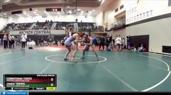 145 lbs 5th Place Match - Owen Trimpe, Franklin Wrestling Club vs Corinthian Tonte, Franklin Wrestling Club