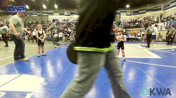 45 lbs Quarterfinal - Knox Kincaid, Grover Rains Wrestling Club vs Cru Camarillo, Standfast OKC