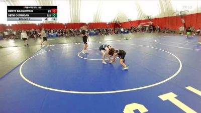 111-111 lbs Round 1 - Brett Bagnowski, Wisconsin Rapids vs Seth Corrigan, Marathon