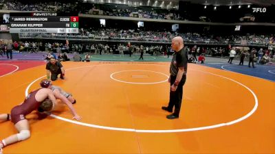 6A 157 lbs Quarterfinal - Jared Remington, League City Clear Creek vs Graham Kilpper, Lewisville Flower Mound