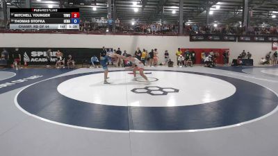 70 kg Champ. Rd Of 64 - Mitchell Younger, Tar Heel Wrestling Club vs Thomas Stofka, George Mason