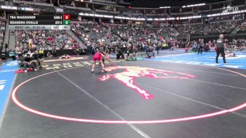 G130-4A Cons. Round 1 - Tea Waggoner, Gunnison Girls vs Deandra Ovalle, Jefferson Girls