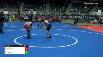 Semifinal - Hunter Gauch, Purler Wrestling Academy vs Remington Hays, Bentonville Youth Wrestling