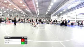 138 lbs Round Of 16 - Hayden Zinkin, Team Shutt Dethrone vs Chase Hall, Illinois Menace Lightning