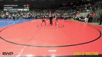 66 lbs Round Of 32 - Kyleigh Danielson, Texas Elite vs Ava Barber, Alber Athletics
