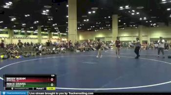 126 lbs Round 8 (10 Team) - Reece Graves, Montana Sidney vs Brody Boehm, NFWA Red