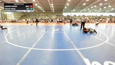 120 lbs Rr Rnd 1 - Jasmine Weiner, Mat Assassins Blue vs Shiloh Twigg, Reaper Wrestling Club