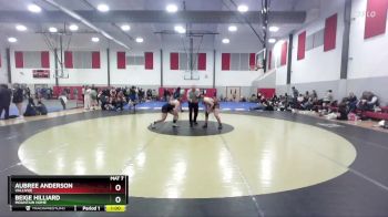 165 lbs Cons. Round 3 - Beige Hilliard, Mountain Home vs Aubree Anderson, Vallivue