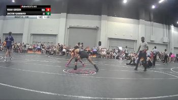100 lbs Quarterfinal - Kian Green, Roundtree Wrestling Academy vs Jacob Gambito, Scrap Yard Garage Wrestling