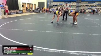 126 lbs Quarterfinal - Damien Fraley, Good Counsel vs Braelin Brooks, St. Frances Academy