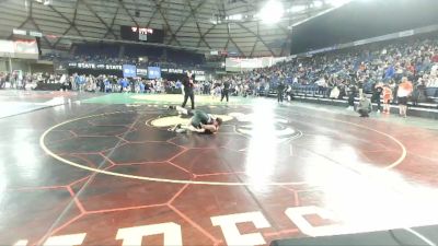 135 lbs Quarterfinal - Brayden Jeremiah, Hoquiam Jr. Grizzly Wrestling Club vs Kayden Oswalt, Gig Harbor Grizzlies Wrestling Club