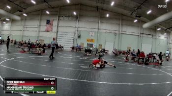 95 lbs Round 5 - Maximilian Truong, Scanlan Wrestling Academy vs Bert Dhiman, Unattached