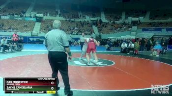 D1-285 lbs 1st Place Match - Dax Monestime, Boulder Creek vs Zayne Candelaria, Sunnyside H.S.