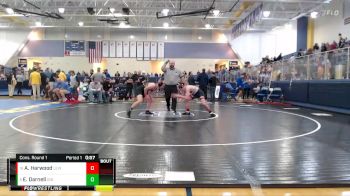 144 lbs Cons. Round 1 - Aiden Harwood, Lewisburg vs Ethan Darnell, D`Iberville High School