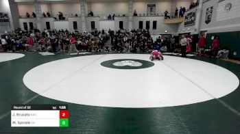 144 lbs Round Of 32 - Joseph Brucato, North Attleborough vs Mateo Spinale, Catholic Memorial