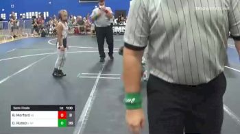 70 lbs Semifinal - Boston Morford, Young Guns (IL) vs Dylan Russo, Team Gotcha Spladled