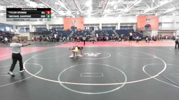 141 lbs Cons. Semi - Tylor Stubbs, Williams College vs Michael Santore, Oswego State