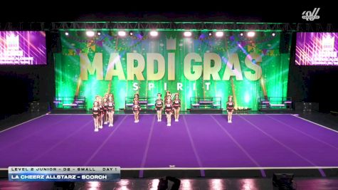 LA Cheerz Allstarz - Scorch [2026 L2 Junior - D2 - Small Day 1] 2026 Mardi Gras Grand Nationals