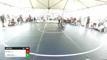 106 lbs Final - Bryce Ellis, Wine Country Wr Ac vs Luka Momcilov, Grindhouse