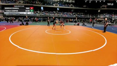 6A 185 lbs Quarterfinal - Carla Campos, Haltom City Haltom vs Rebekah Sorrell, Princeton