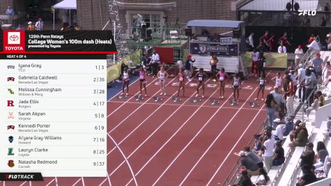 Women's 100m, Finals 4