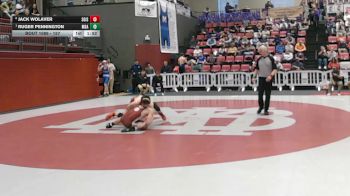 157 lbs Quarterfinal - Ruger Pennington, Montgomery Bell Academy vs Jack Wolaver, St. George`s Independent School