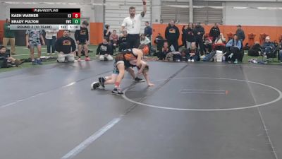 72 lbs Round 3 (10 Team) - Kash Warner, Kardiac Kidz vs Brady Fulton, Empyre WC
