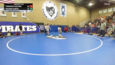 113 lbs Quarterfinal - Francisco Beltran, Independence vs Ricardo Garcia, Matilda Torres