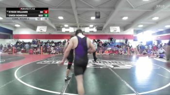 Boys 152 lbs Cons. Round 2 - Owen Romesha, Modoc Boys vs Kyson Williams, East Nicolaus Boys